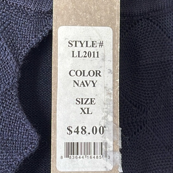 NWT 🦋3/40 LUXXE LANE Rayon Spring Cardigan (XL) - Picture 7 of 13